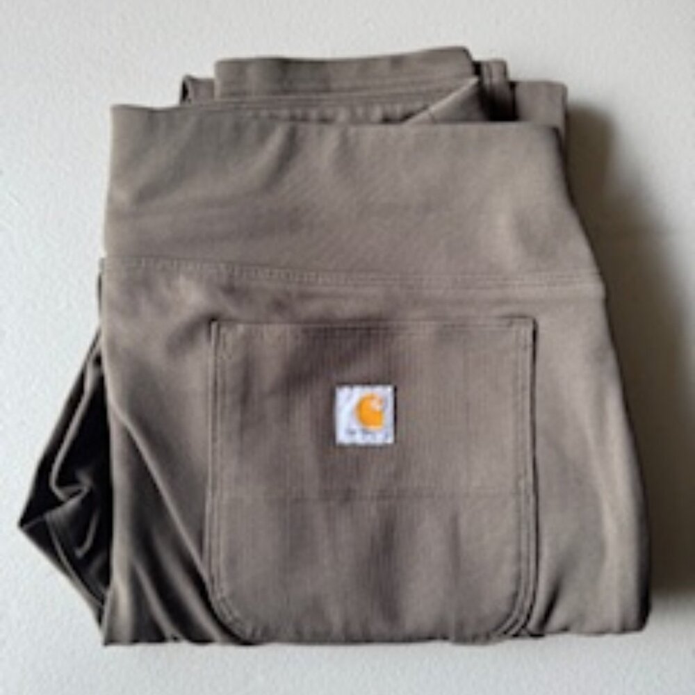 Women's Carhartt Medium Weight Leggings - Color, TAN. Size LARGE TALL